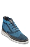 Cole Haan Men's 2.zerogrand Stitchlite Water-resistant Chukkas Men's Shoes In Blueberry/dove Grey