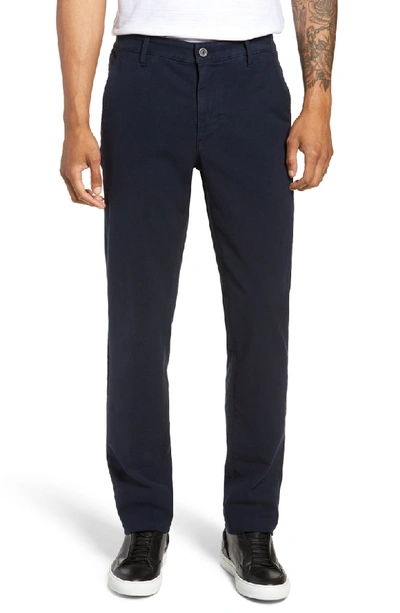 Ag Marshall Slim Fit Chino Pants In Blue Vault