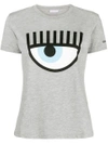 Chiara Ferragni Eye Logo T-shirt - Grey