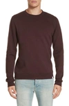 Norse Projects Vagm Crewneck Cotton Sweatshirt In Brown