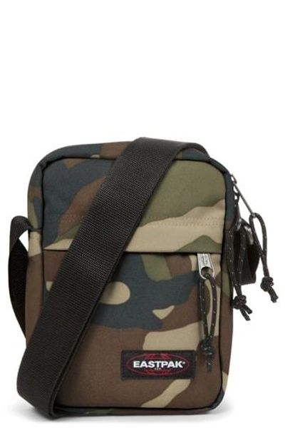 Eastpak The One Nylon Crossbody Bag - Brown In Camo