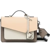 Botkier Cobble Hill Calfskin Leather Crossbody Bag - Pink In Nude Combo