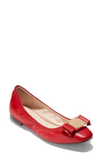 cole haan tali modern bow ballet flat