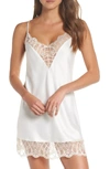 Flora Nikrooz Gabby Chemise In Smokey Pearl