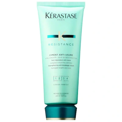 Kerastase Resistance Strengthening Conditioner For Damaged Hair From Heat Styling 6.8 oz/ 200 ml