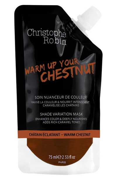 Christophe Robin Shade Variation Mask - Warm Chestnut Pocket 75ml In Warm Up Your Chesnut