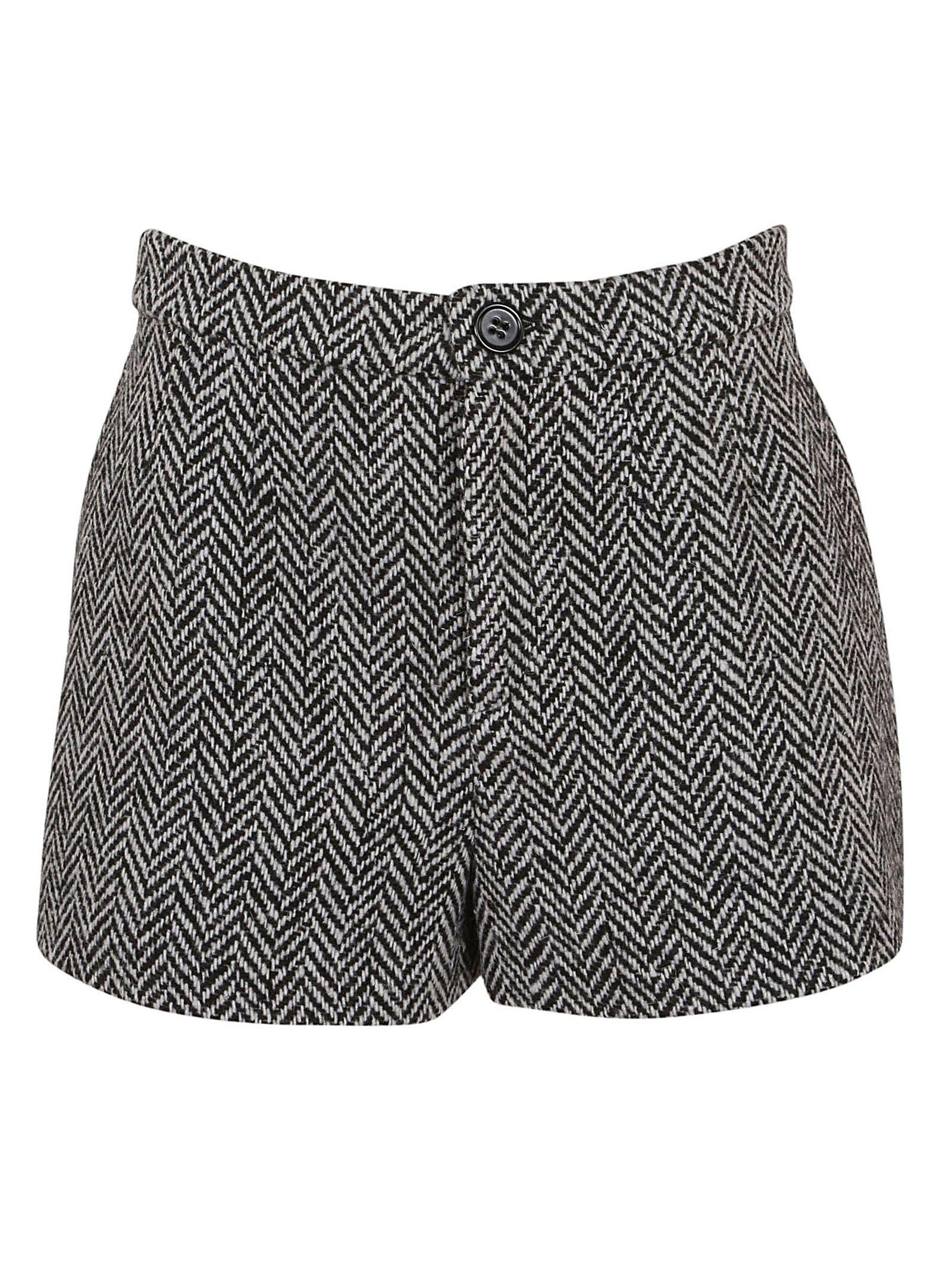 RED VALENTINO Leather Shorts Size S main image 0