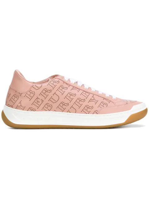 pink burberry sneakers