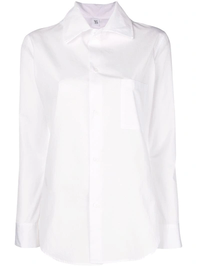 Y's Double Collar Shirt - White