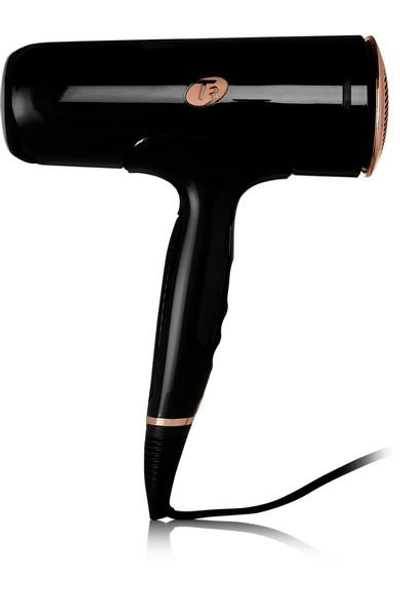 T3 Cura Luxe Hairdryer - Uk 3-pin Plug In Black