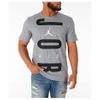 Nike Men's Jordan Air Wordmark T-shirt, Grey
