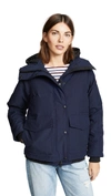 Canada Goose Deep Cove Quilted Shell Down Jacket In Admiral Blue