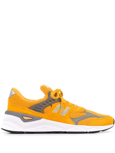 New Balance Men's X90 V2 Running Sneakers From Finish Line In Yellow