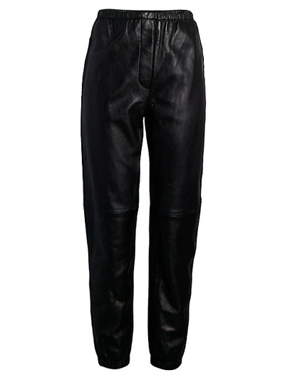 3.1 Phillip Lim / フィリップ リム Leather Track Pants In Black