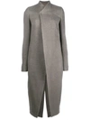 Rick Owens Long Coat - Grey