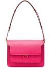 Marni Accordion Shoulder Bag In Pink