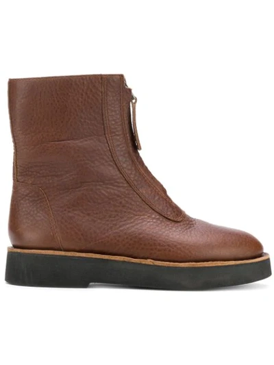 Camper Tyra Boots In 002 Medium Brown