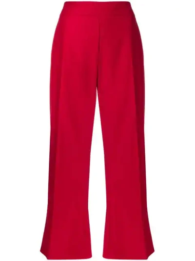 Pinko Edmondo Trousers In Red