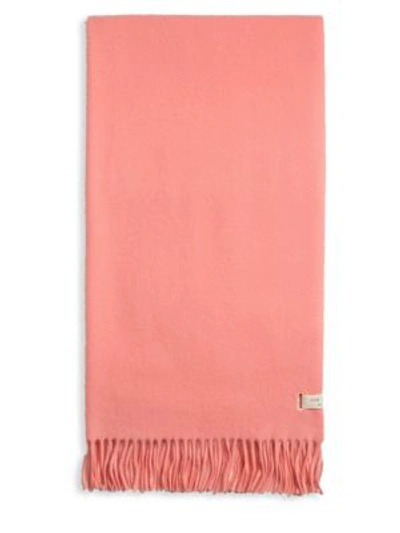 Rag & Bone Long Wool Scarf In Pink