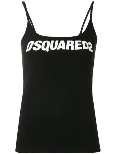 Dsquared2 Logo Patch Camisole Top