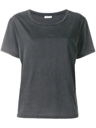 Masscob Lille Distressed T-shirt In Grey