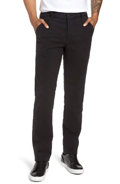 Ag Marshall Slim Fit Chino Pants In Grey Stone
