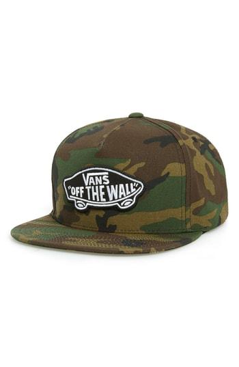 vans camo cap