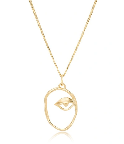 Bjorg Necklaces Dora Maar Eye Necklace In Or