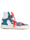 Off-white Hi-top Off-court 3.0 Sneakers In Blue