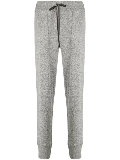 Rails Devon Grey Knitted Sweatpants In Green