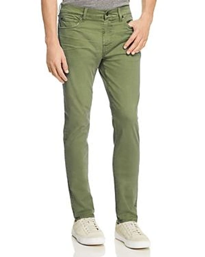 7 For All Mankind Adrien Taper Slim Fit Jeans In Military In Military Olive
