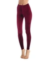 Commando Perfect Control Velvet Leggings In Berry