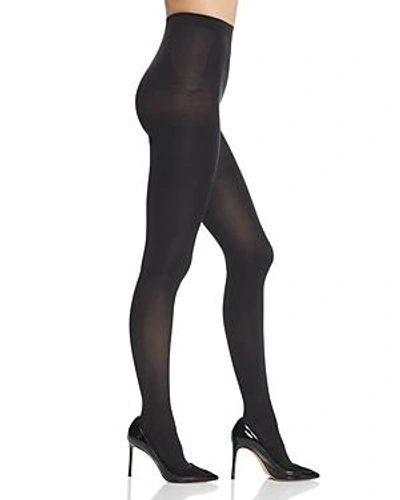 Hue Solid Compression Tights In Black