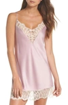 Flora Nikrooz Gabby Chemise In Frosted Lilac