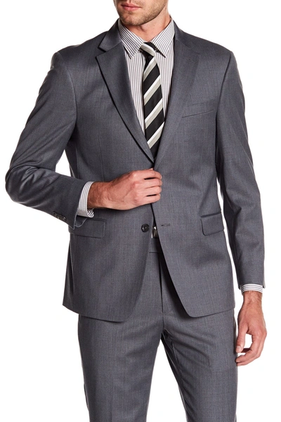 Tommy Hilfiger Adams Modern Fit Th Flex Performance Wool Blend Suit Separates Jacket In Grey