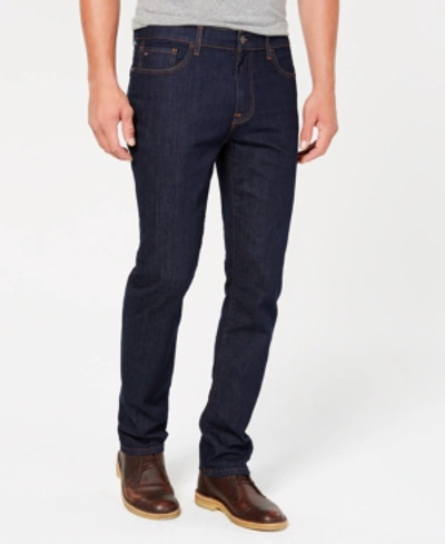 Tommy Hilfiger Men's Straight-fit Stretch Jeans, Created For Macy's In Rinse