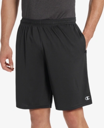 Champion Men's Double Dry Cross-training 10" Shorts In Black