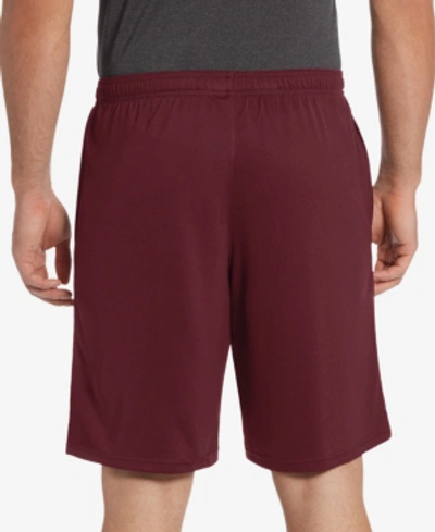 Champion Men's Double Dry Cross-training 10" Shorts In Maroon