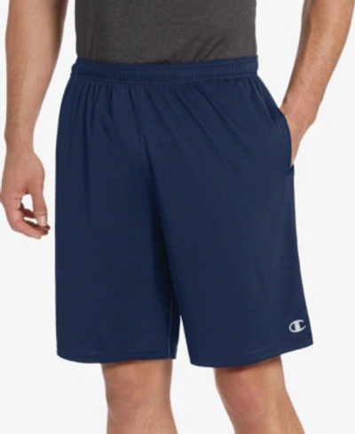 Champion Men's Double Dry Cross-training 10" Shorts In Navy