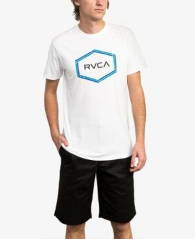 Rvca Men's Logo Graphic T-shirt In Antique White