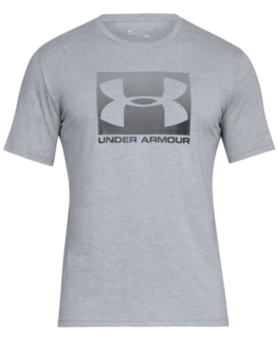 Under Armour Men's Boxed Sport Style T-shirt In Steel Gray
