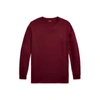Polo Ralph Lauren Men's Striped Long-sleeve Sleep T-shirt In Navy/red Stripe