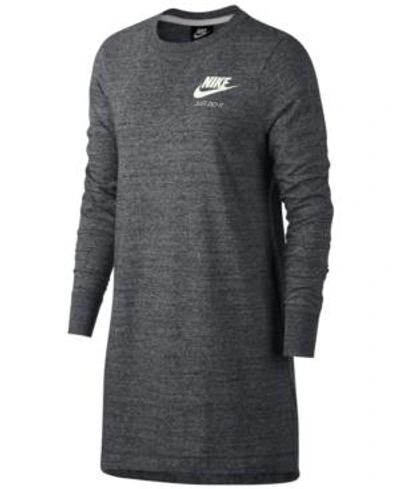 Nike Sportswear Gym Vintage Dress In Carbon Heather