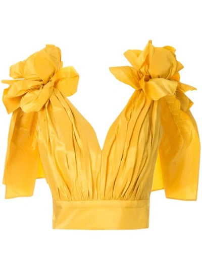 Bambah 'sunflower' Top In Yellow