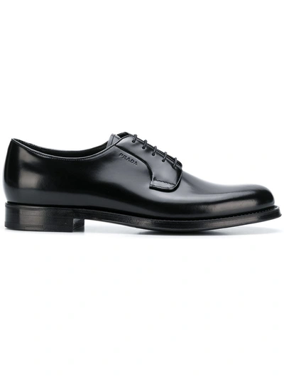 Prada Classic Derby Shoes - Black