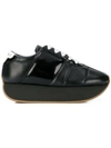 Marni Flatform Sneakers - Black