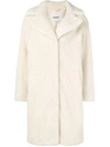 Stand Studio Stand Faux Shearling Coat - White