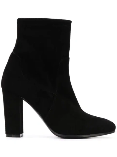 Via Roma 15 Ankle Boots In Black