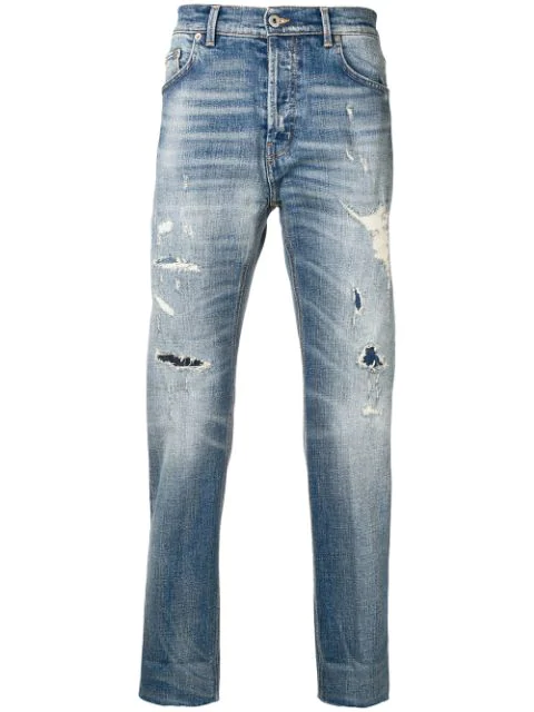 Dondup Stonewashed Jeans - Blue | ModeSens