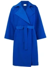 Simon Miller Belted Trench Coat - Blue